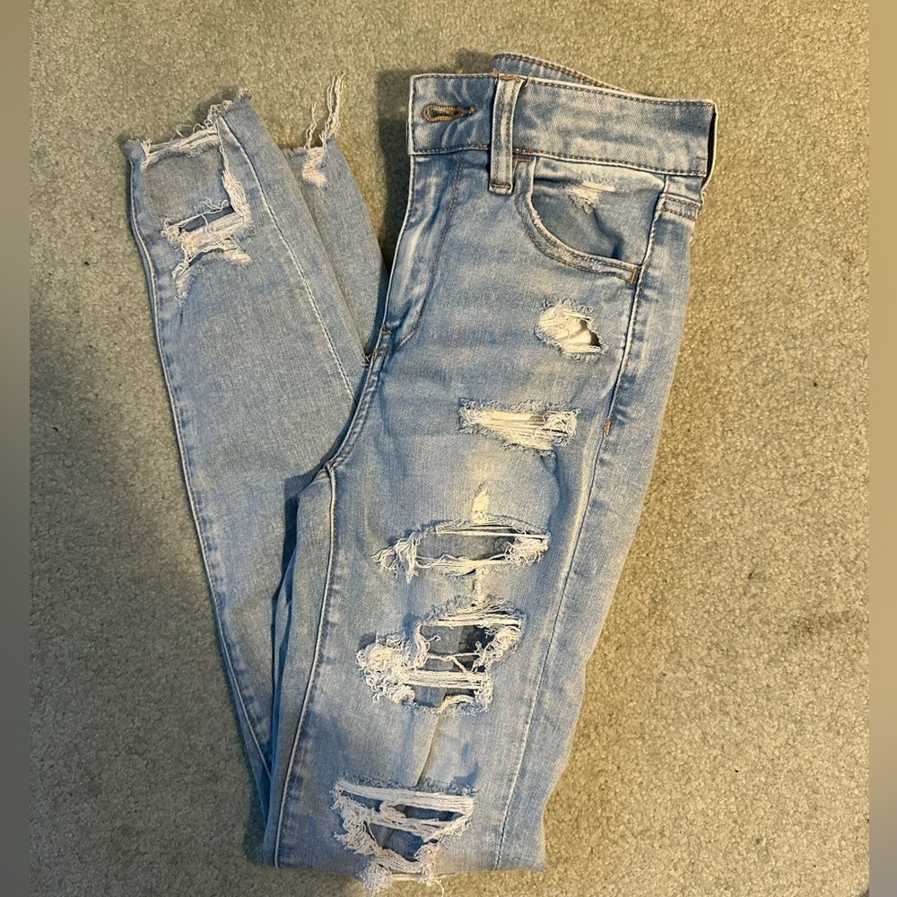 American Eagle High Rise Jeggings-Size 4